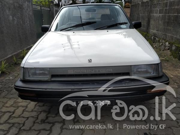 TOYOTA COROLLA EE80 1987