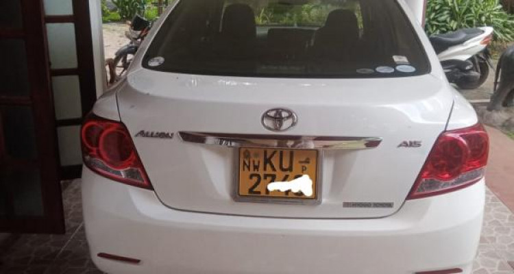 TOYOTA ALLION 2012