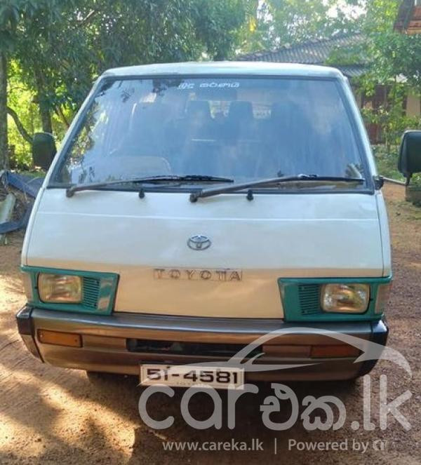 TOYOTA TOWNACE CR26 1985