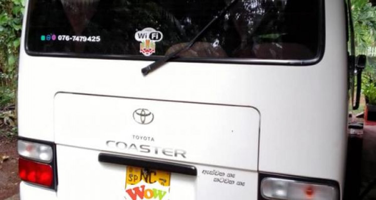TOYOTA COASTER 2016