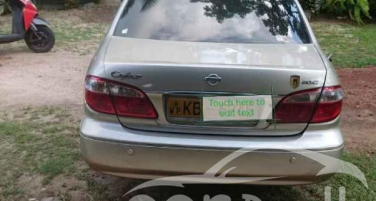 NISSAN CEFIRO 2000