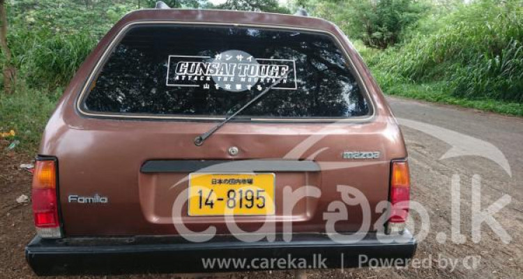MAZDA FAMILIA 1986