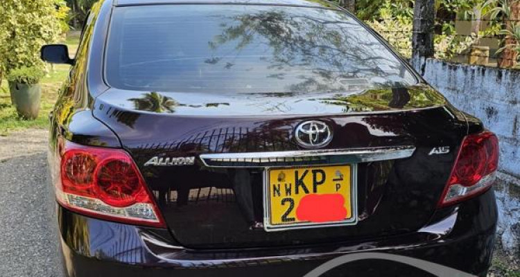 TOYOTA ALLION 260 2010