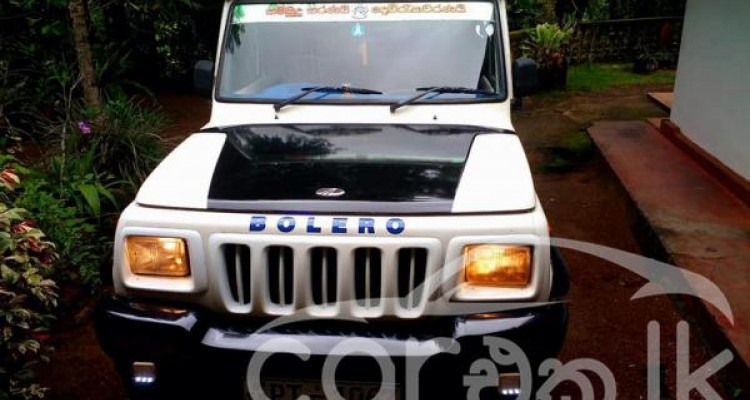 MAHINDRA BOLERO 2012