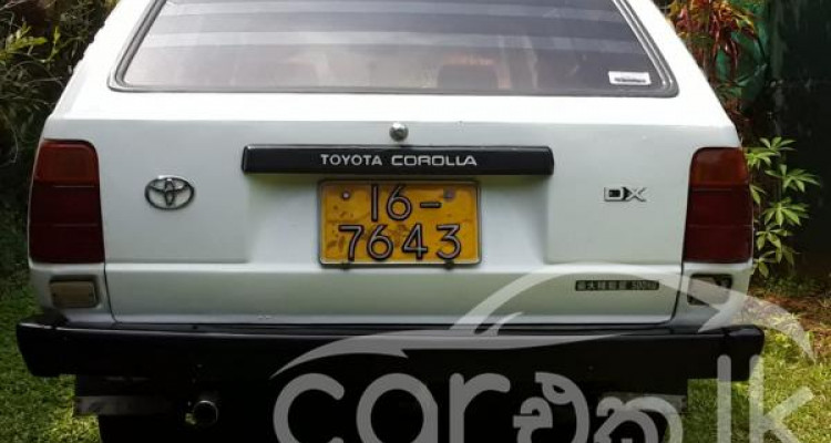 TOYOTA COROLLA 1986