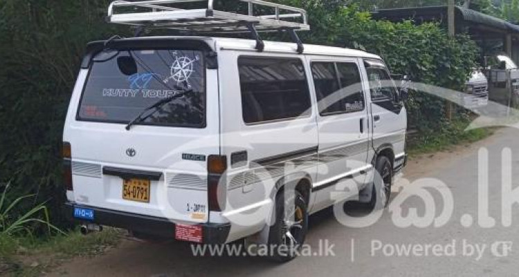 TOYOTA HIACE LH51 1989
