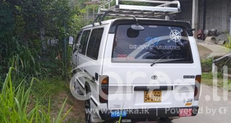 TOYOTA HIACE LH51 1989