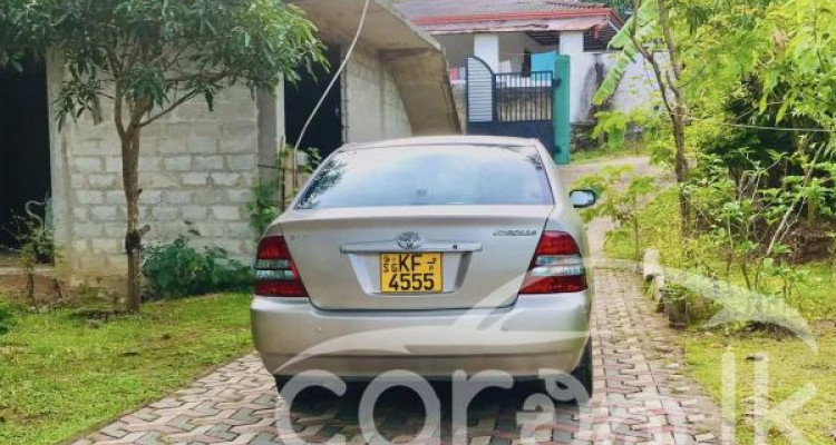 TOYOTA COROLLA 121 2003