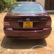 TOYOTA COROLLA 121 2003