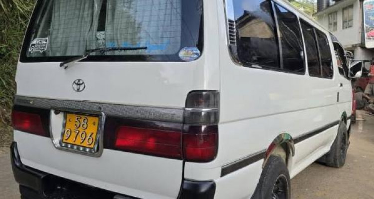TOYOTA HIACE LH113 1991