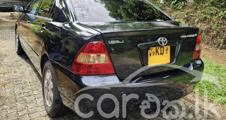 TOYOTA COROLLA 121 2001