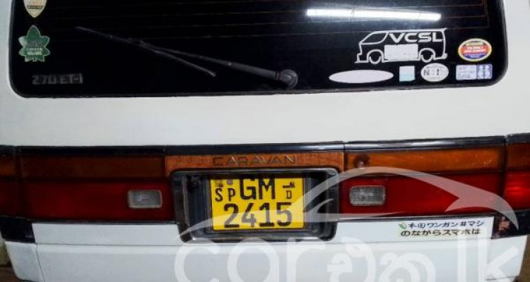 NISSAN CARAVAN 1997