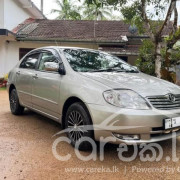TOYOTA COROLLA 121 2002